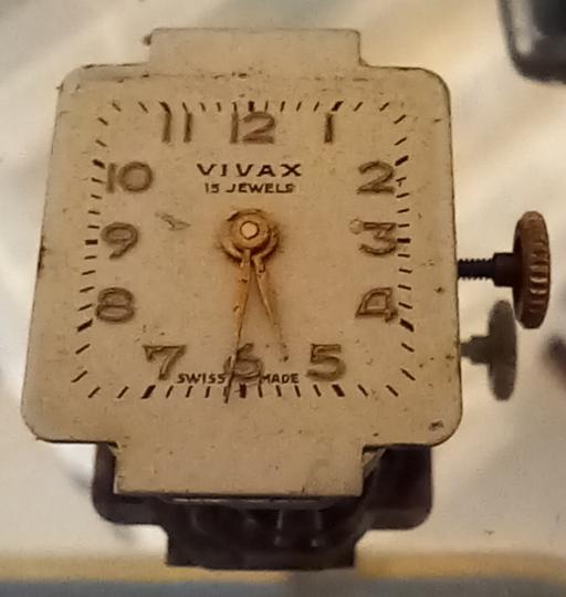  — Vintage vivax 15 jewel mechanical watch
