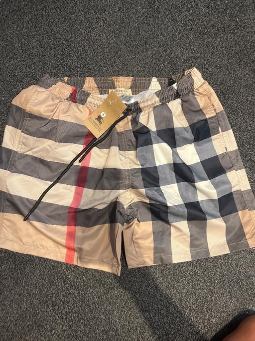  — Burberry swim shorts large