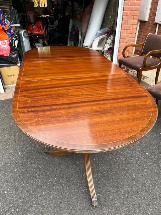  — Wooden Dining Table High Quality & 6 chairs