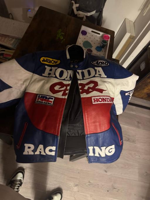  — Honda 90s leather jacket
