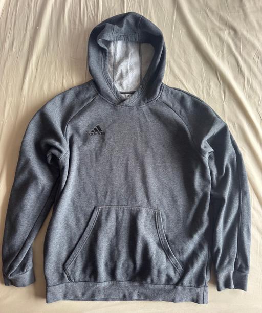  — Adidas men’s grey hoodie size L