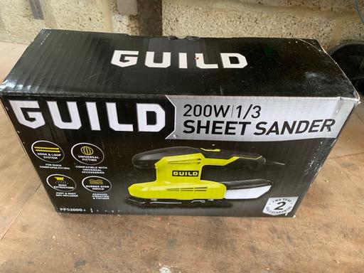  — Sheet sander new