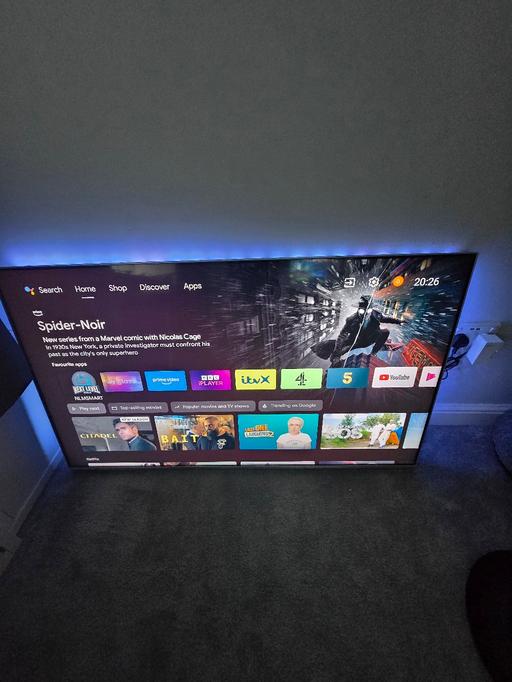  — 58 inch ambilight philips tv