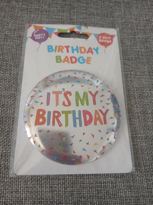  — Birthday Badge New