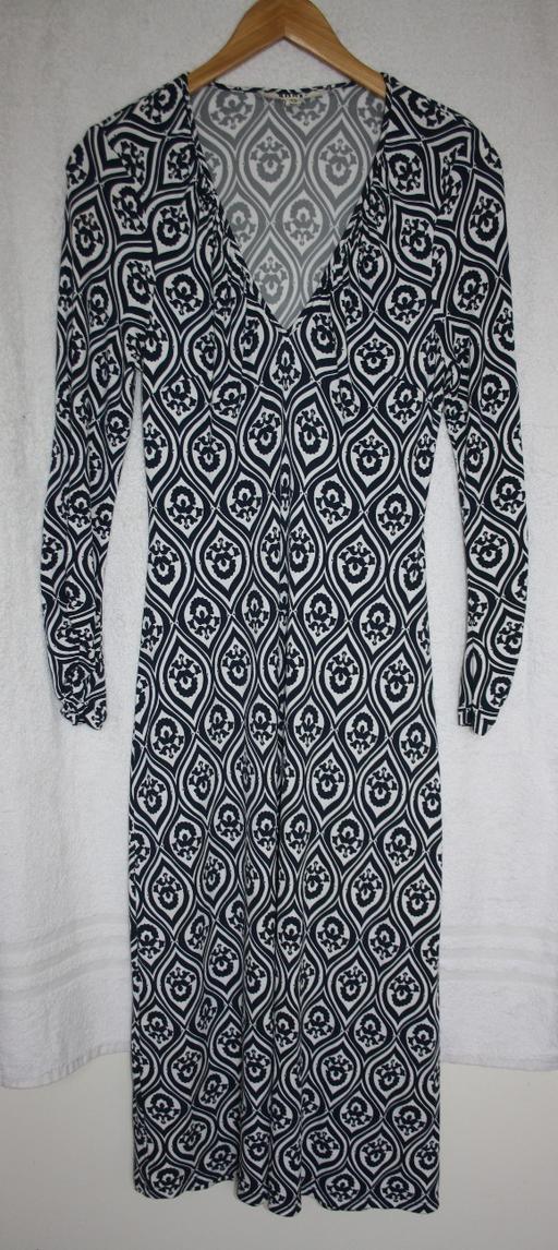  — Boden Navy & white dress size 14