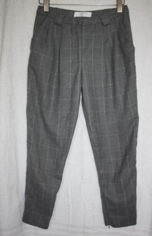  — Paisley grey trousers size 10