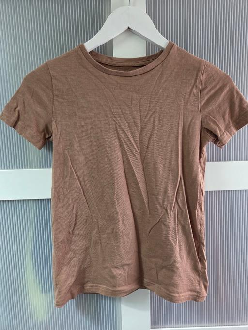  — Age 10 TU brown tshirt