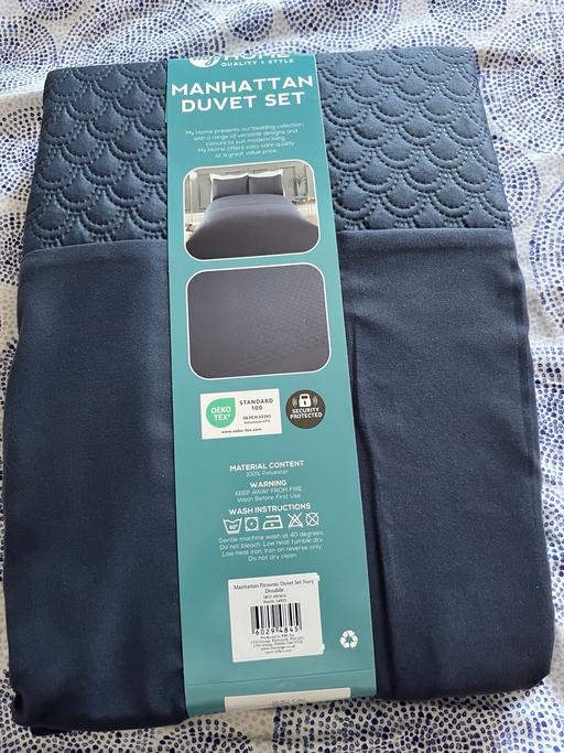  — Blue double duvet set
