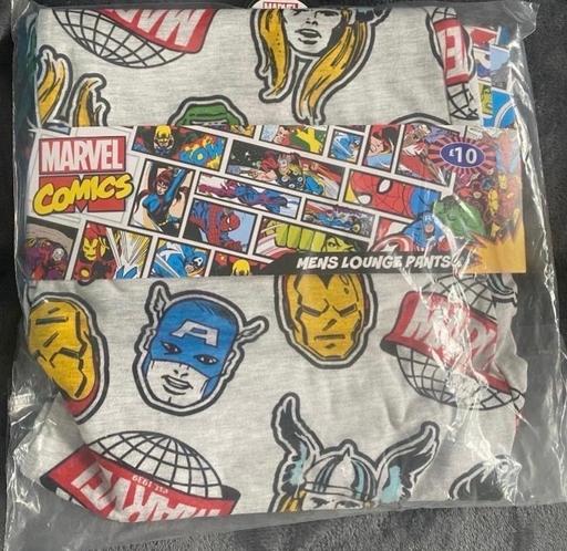  — Marvel lounge pants size small