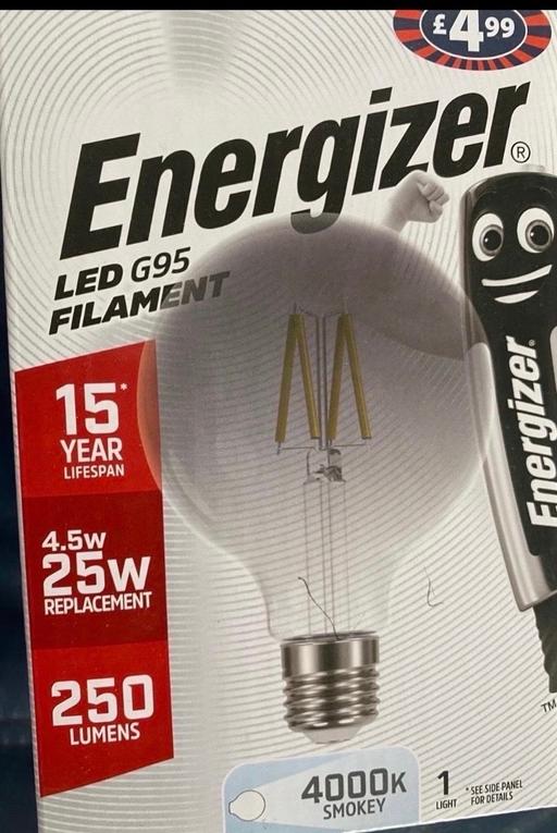 — Energizer light bulb