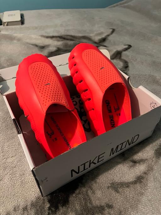  — New Nike Mind 001 ⭐️ – Mule Red 🔴 UK 10 US 11