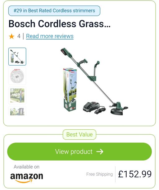  — osch UniversalGrassCut 18V-26 cordless trimme