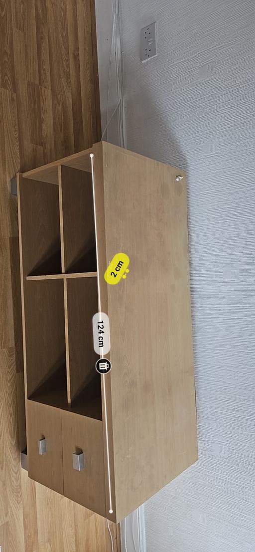  — tv stand with storage