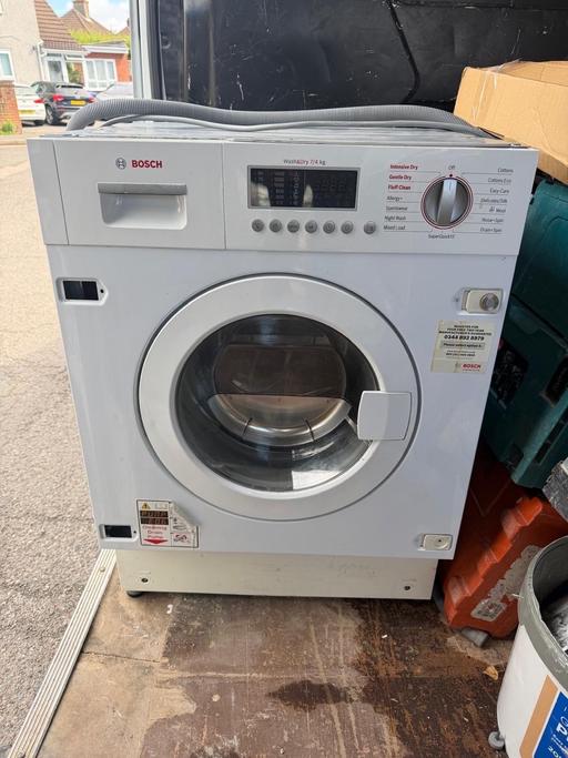  — Bosch integrated washing machine