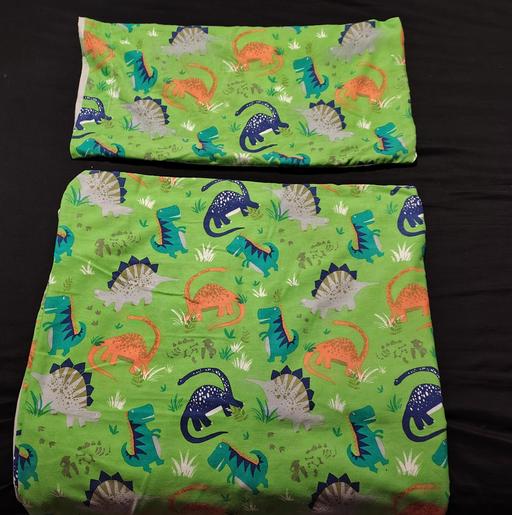  — Toddler Dinosaur quilt cover & pillow case
