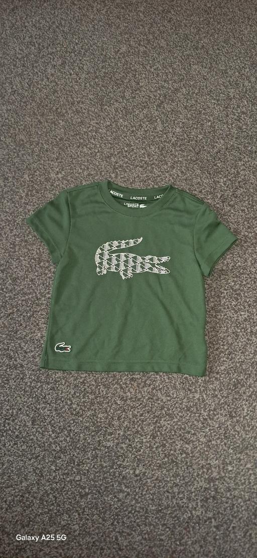  — lacoste top AGE 3 brand new