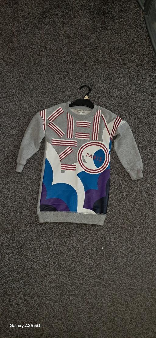  — kenzo dress age 5 like new