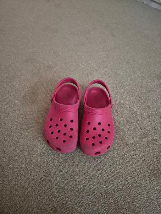  — children's red crocs
