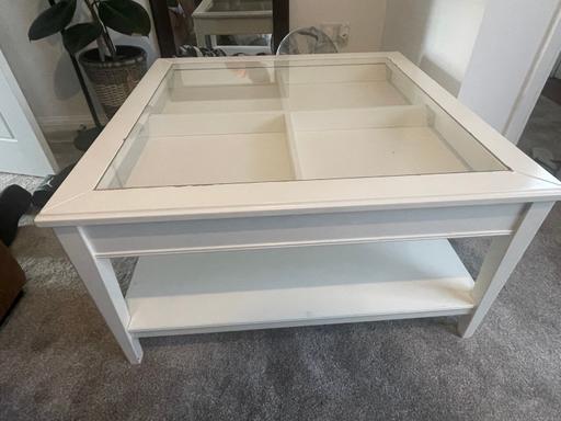  — Ikea brand coffee table with storage