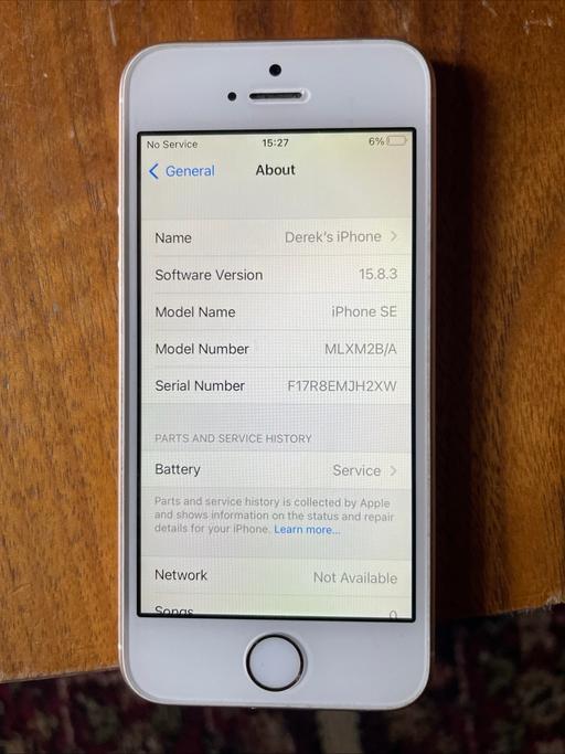  — iPhone SE 16gb 78% Battery Health