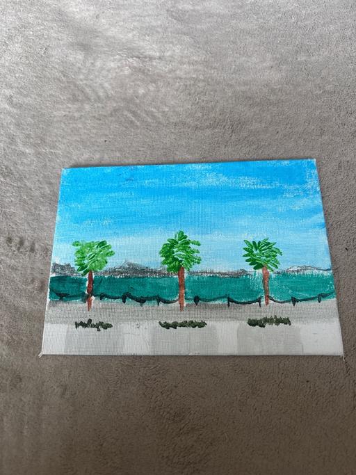  — Hand painted little canvas