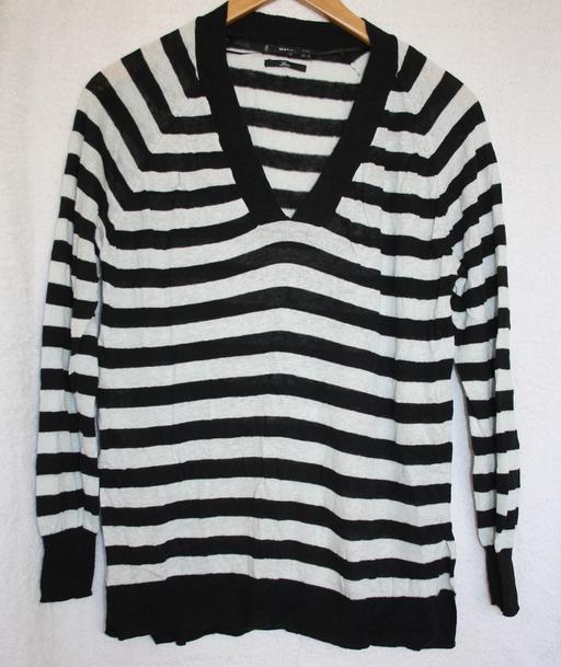  — Mango linen striped jumper size 10