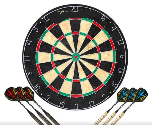  — Dartbaord Steel Dart Board Dartbard Set with