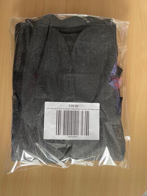  — John Peel Ltd Vintage Tweed Blazer 46L/XXL