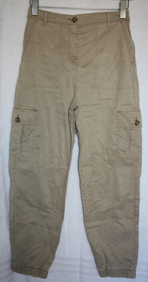  — M&S beige combat trousers size 8
