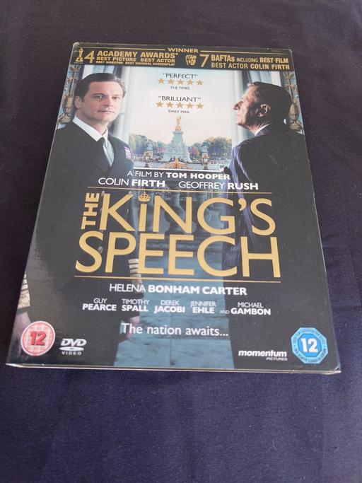  — The king's speech DVD