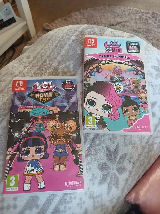  — switch games