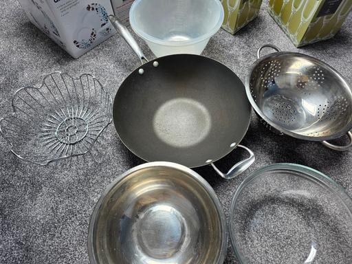  — Pan and Bowls