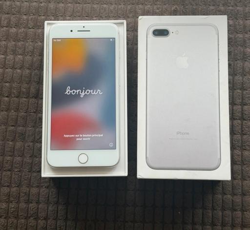  — Apple iphone 7 Plus 128Gb Silver Unlocked