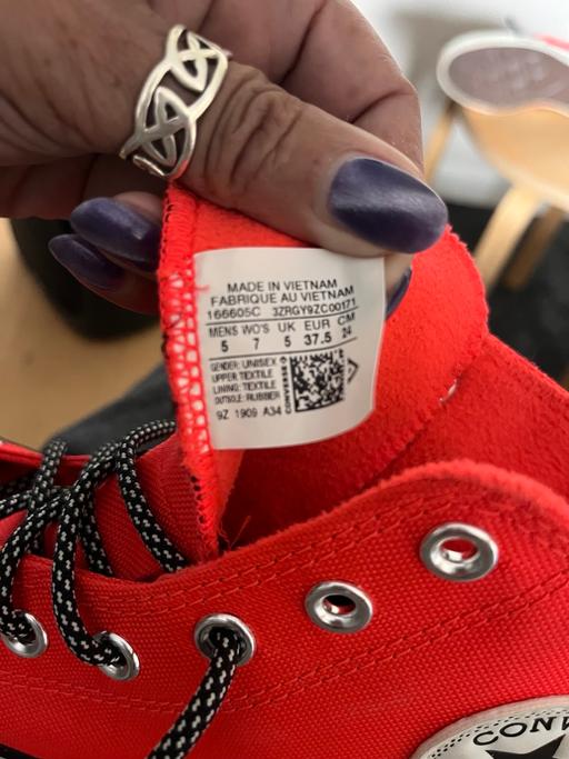  — Converse All Star Gore-Tex Red Trainers