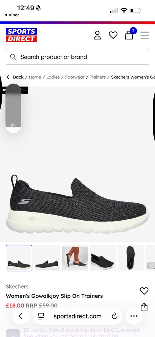  — Women’s Skechers  slip in size uk3