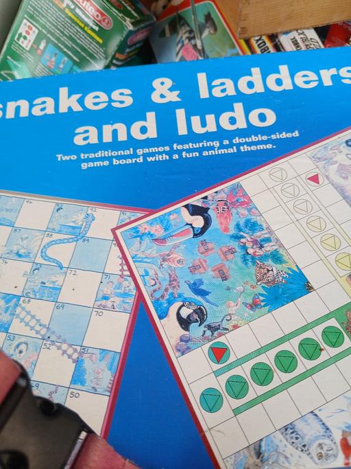  — snakes ladders and ludo been stored few years