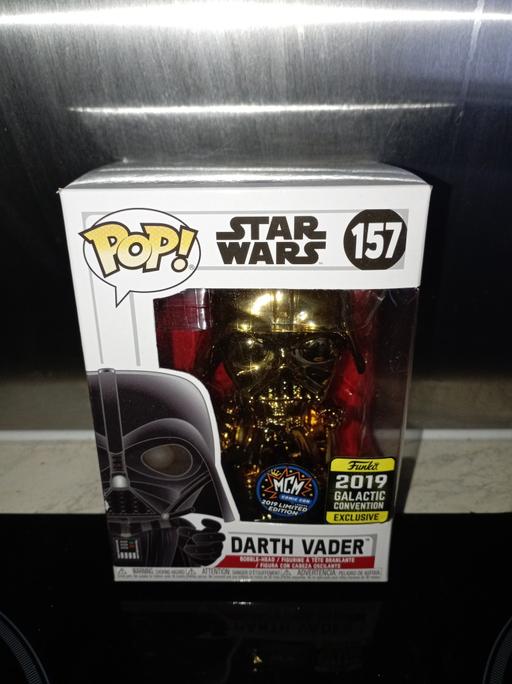  — Darth Vader 157 (Gold) Funko Pop!