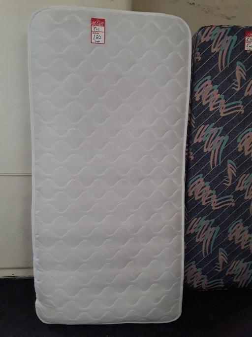  — White economy SINGLE 3ft mattress