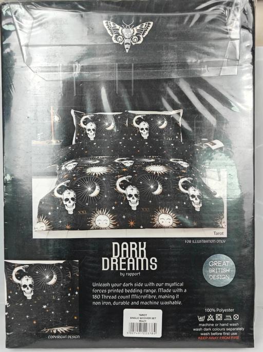  — Dark Dreams 'Tarot' Reversible Duvet Set