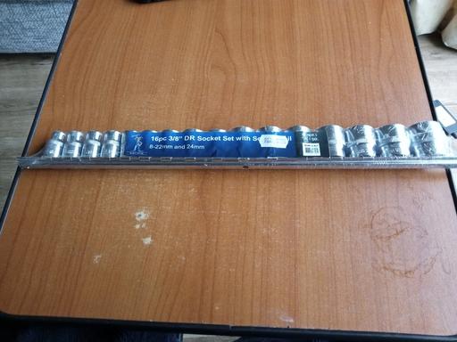  — 16PC 3/8" DRIVE SOCKET SET
