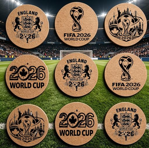  — FIFA 2026 World Cup Coasters Set
