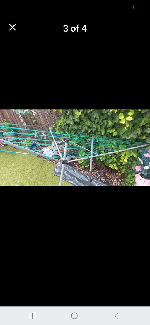  — rotary washing line