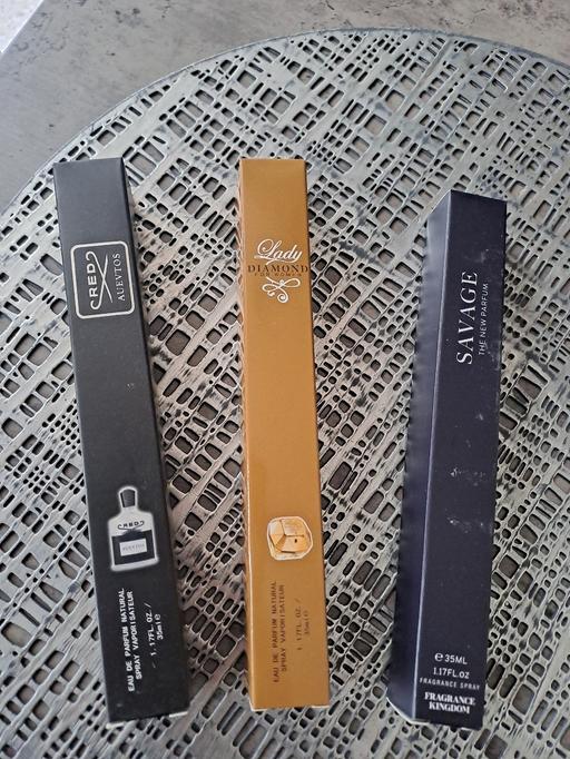 — 3x large perfumes  no offers