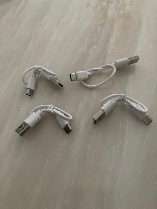  — Brand new charging cables