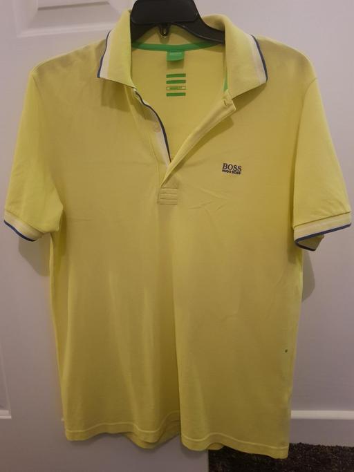  — Boss polo top - yellow