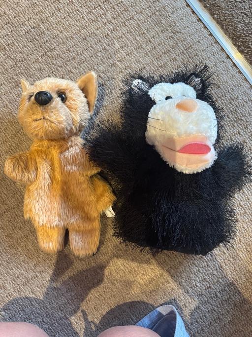  — 2 vintage puppets