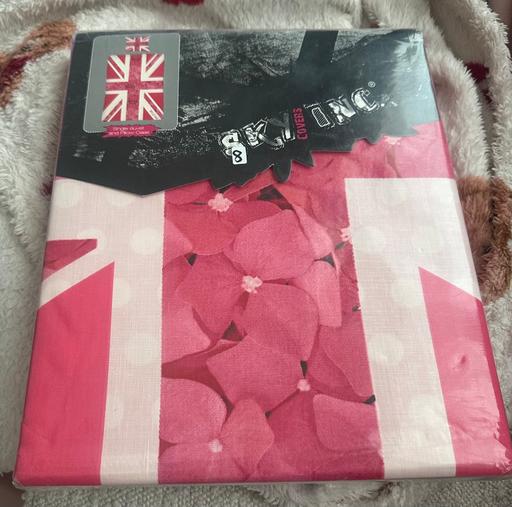  — UK flag style single duvet set NEW