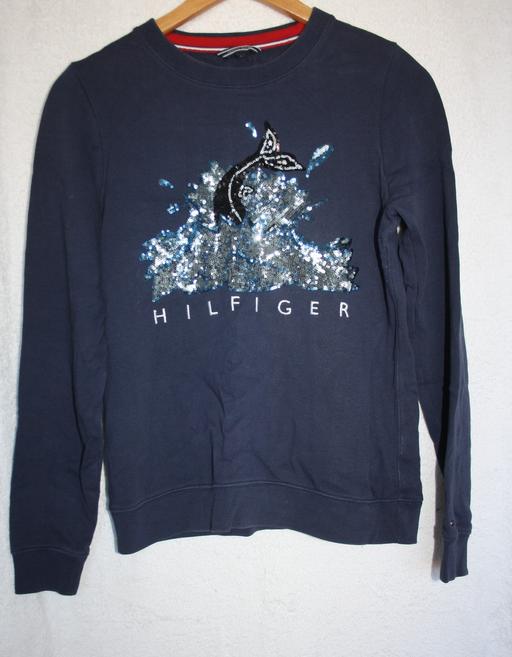 — Tommy Hilfiger navy jumper size S