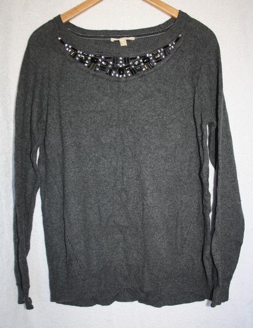  — esprit grey jumper size 10