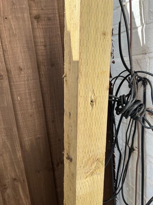 — Timber 4x4 to clear 2700mm 100x100 fence 